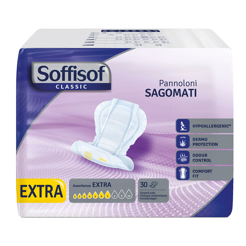 Pannolone soffisof classic sagomato extra 30 pezzi
