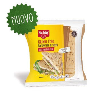 Schar sándwich de semillas sin lactosa 400 g