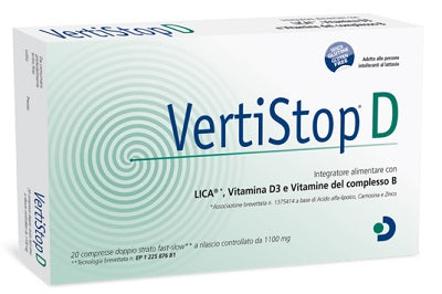 Vertistop d 20 compresse da 1100 mg