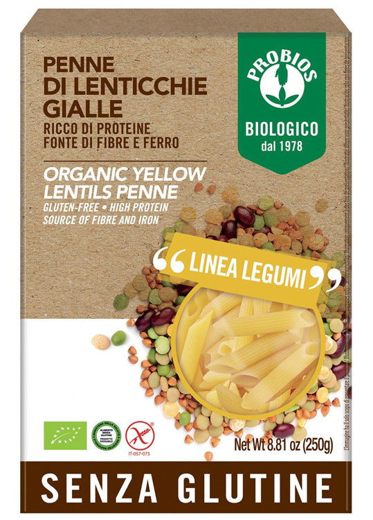 Probios penne lenticchie gialle 250 g