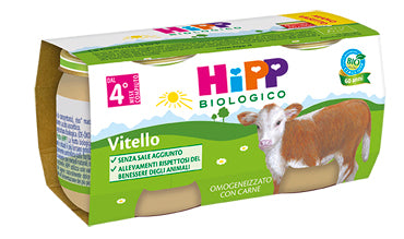 Hipp bio hipp bio homogenized veal 2x80 g