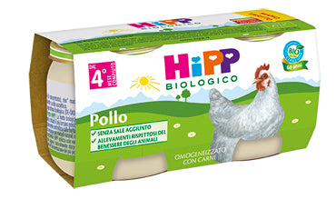 Hipp organic pollo homogeneizado hipp organic 2x80 g