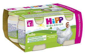 Hipp organic hipp pollo homogeneizado ecologico 4x80 g