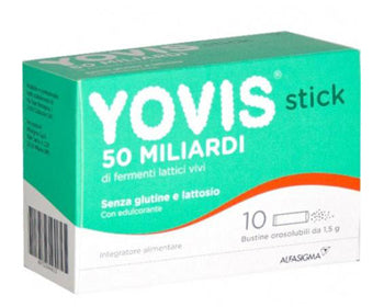 YOVIS - Stick Integratore di fermenti 50 miliardi - 10 bustine