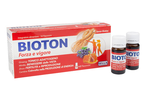 Bioton ginseng fuerza vig 14 viales