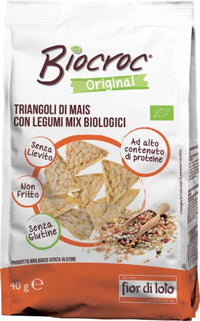 Biocroc triangoli di legumi 40 g