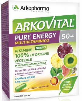 Arkovital energía pura 50+ 60 cápsulas