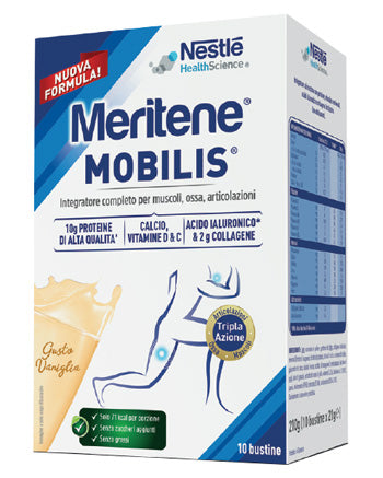 Meritene mobilis vanilla flavour 10 sachets of 21 g