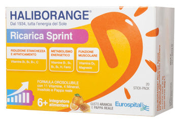 Haliborange ricarica sprint 20 stick pack 2 g