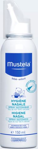 Mustela hygiene nasal isotonic spray 150 ml