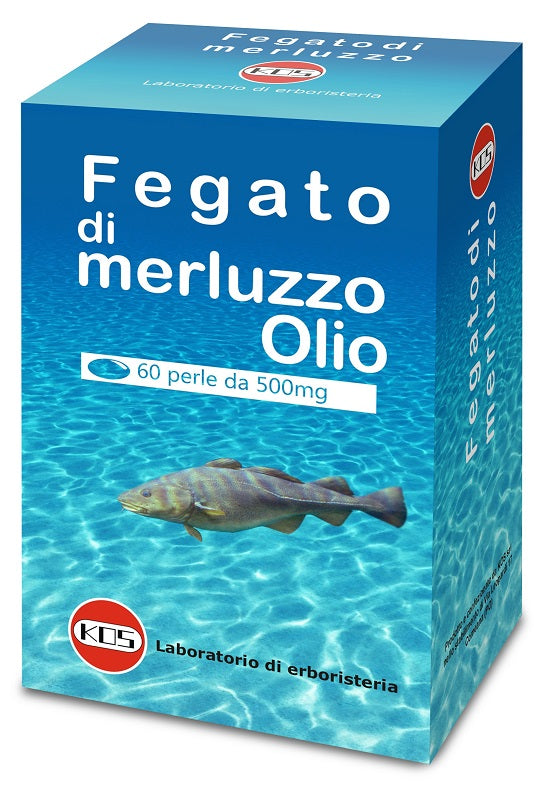 Fegato merluzzo 60 perle 500 mg