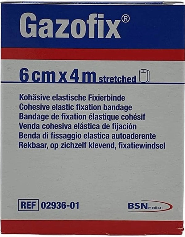 Self-adhesive elastic bandage gazofix 6x400 cm