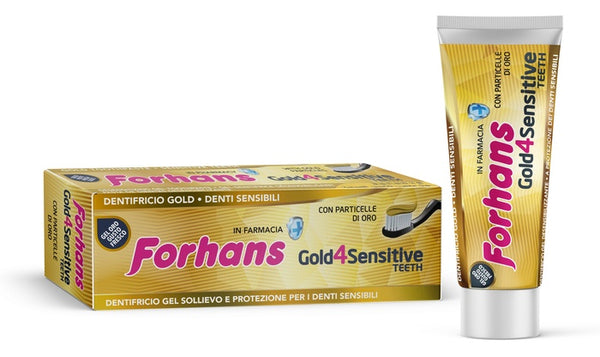 Forhans gold4white dentifricio 75 ml