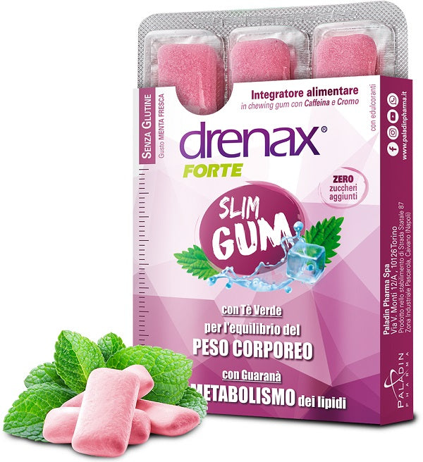 Drenax slim adelgazante 9 chicles