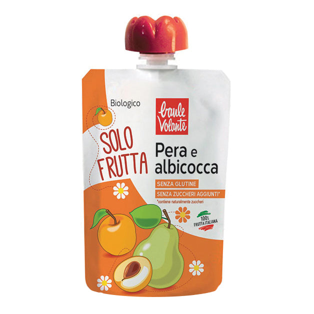 Solo frutta pera e albicocca 100 g