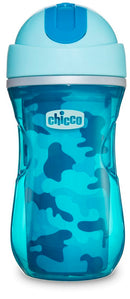 CHICCO - tazza sport azzurra 18 mesi