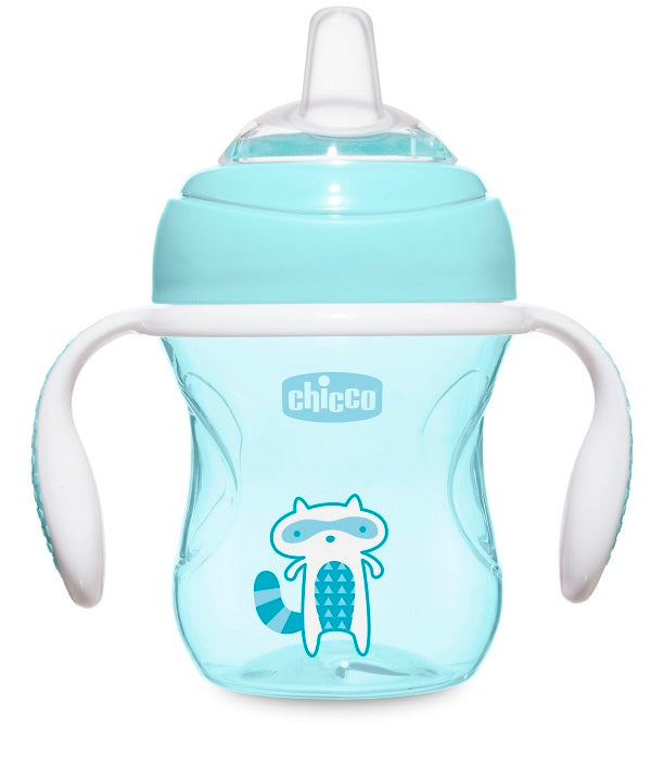 Chicco tazza transition azzurra 4 mesi