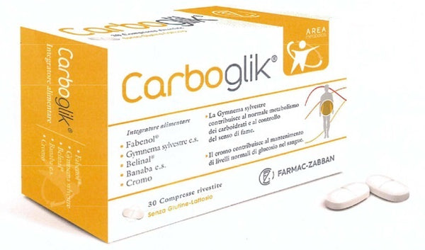 Carboglik 30 comprimidos