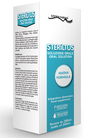 Steriltus oral solution 200 ml new formula