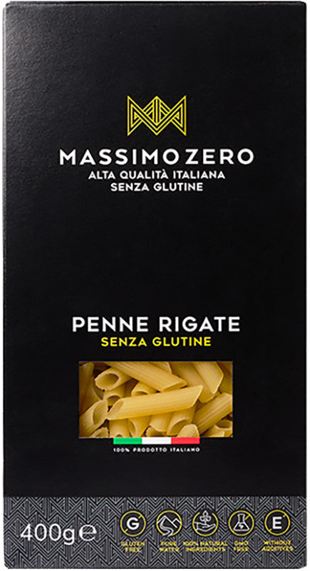 Massimo zero mezze penne rigate 400 g