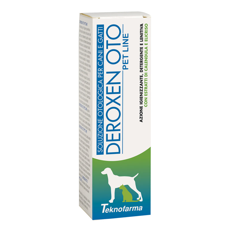 Deroxen pet line oto otological solution 75 ml