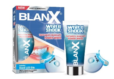 Blanx white shock tratamiento power gel blanco 30 ml con mordida