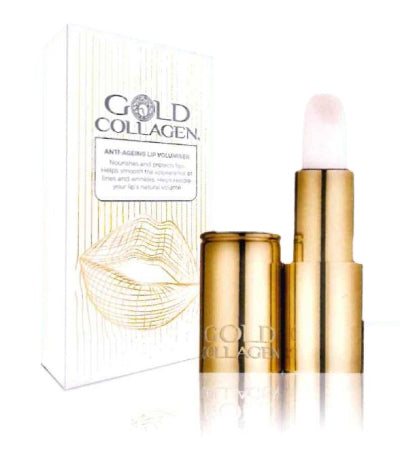 Gold collagen anti-aging lip