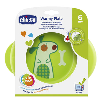 Chicco hotcake plate 6 months+ green