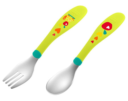 Chicco cutlery 12m+