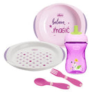 CHICCO - set pappa 12 mesi+ rosa