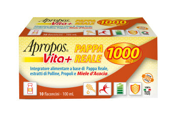 Apropos vita+ jalea real 1000mg 10 viales de 10 ml