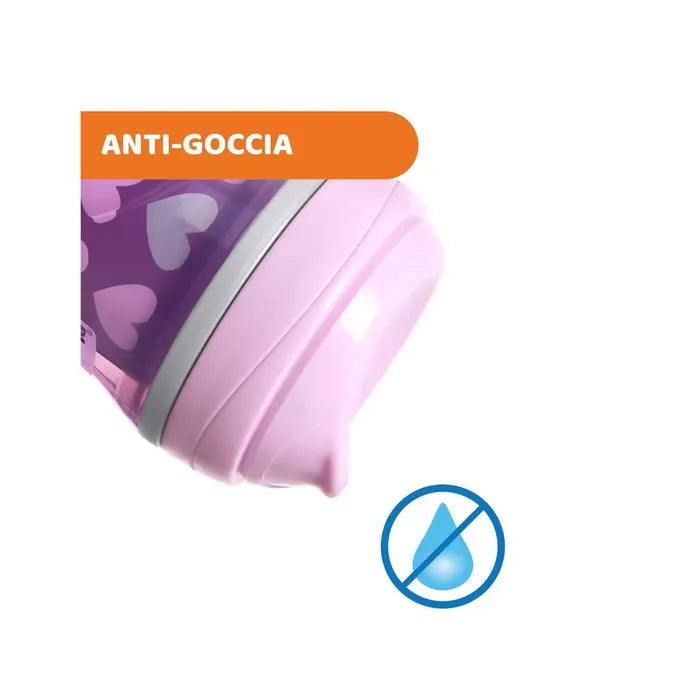 Chicco tazza active rosa 14 mesi+ pack 1