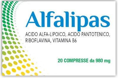 Alfalipas 20 comprimidos