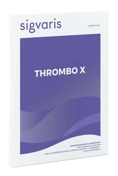 Thrombo-x thigh stocking white s normal