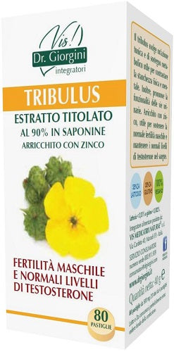 Tribulus estratto titolato 80 pastiglie