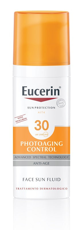 Eucerin sun protection spf 30 photoaging control face sun fluid anti age 50 ml