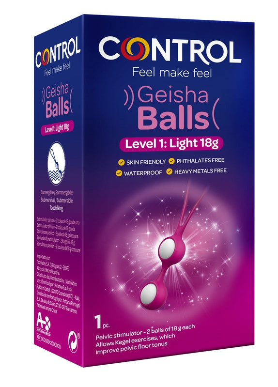 CONTROL Geisha Balls 18 gr stimolatore pelvico 1 pezzo