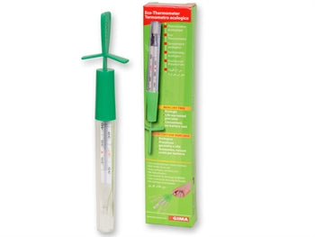 Ecological thermometer gima rapid discharge system