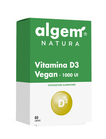 Vitamina d3 vegan 1000 ui 60 capsule