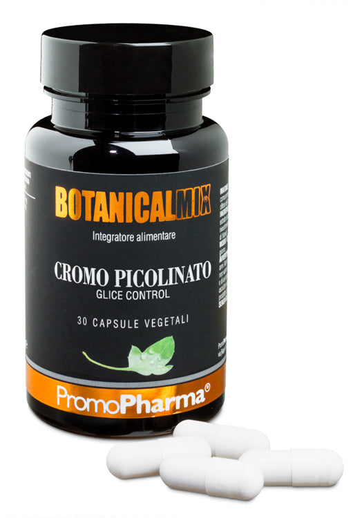 Cromo picolinato glice control botanical mix 30 capsule