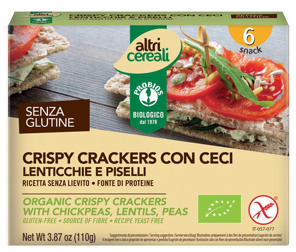 Altricereali galletas crujientes con garbanzos 110 g