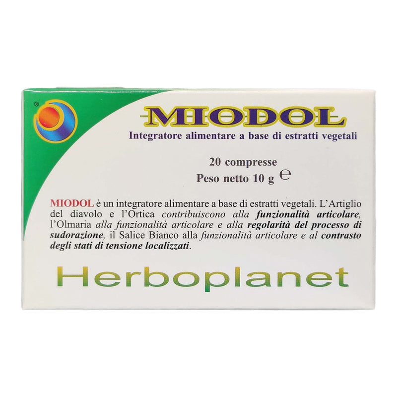 Miodol 20 compresse blister 10 g