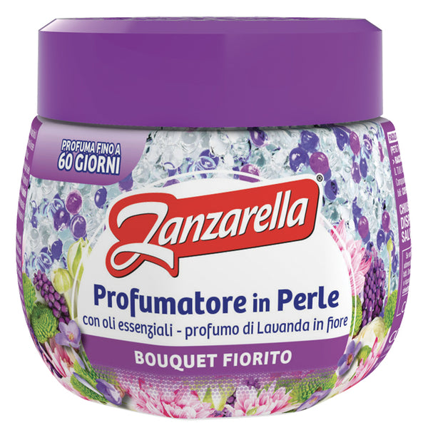 Zanzarella profumatore in perle bouquet fiorito 170 g