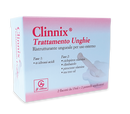 Clinnix trattamento unghie 2 flaconi 15 ml + 2 pennelli applicatori