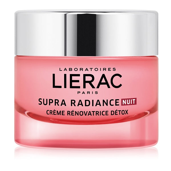 LIERAC - Supra Radiance - Crema viso detox antietà rinnovatrice notte 50 ml