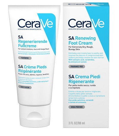 Cerave crema regeneradora para pies 88 ml