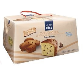 Nutrifree colomba con gocce di cioccolato senza lattosio 550 g