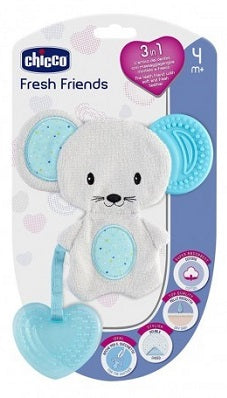 Chicco teething massager friends blue