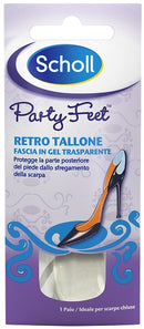 SCHOLL - Plantare ortopedico per retro tallone party feet scholl gel activ 1 paio