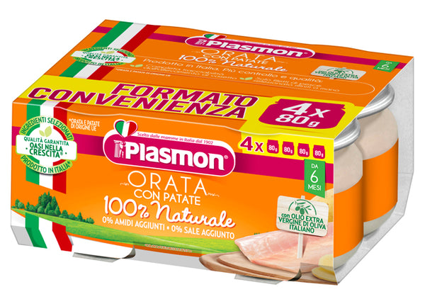 Plasmon orata con patate 4 x 80 g